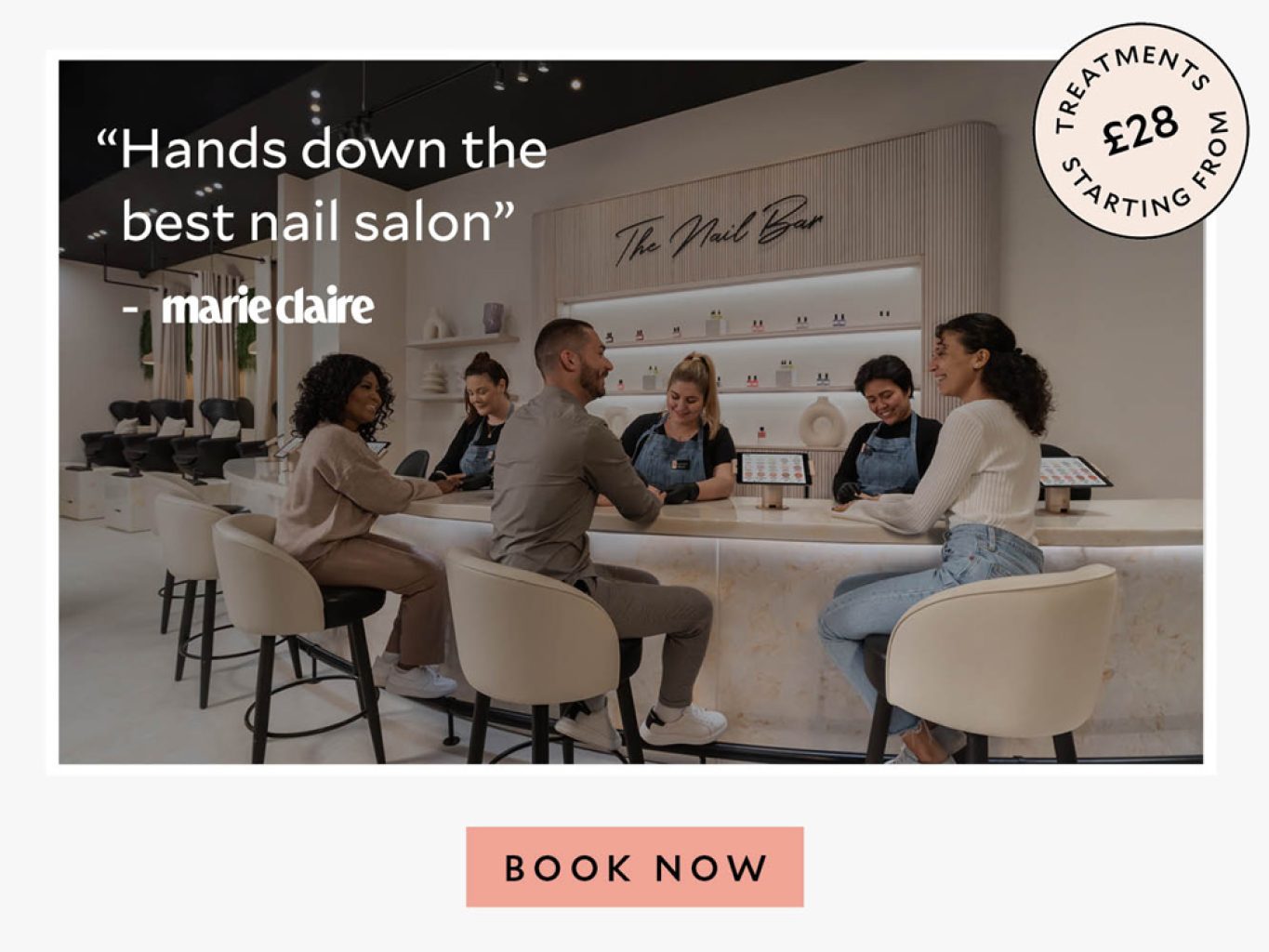 Marie Claire says Townhouse is "hands down the best nail salon". Book a treatment from £28.